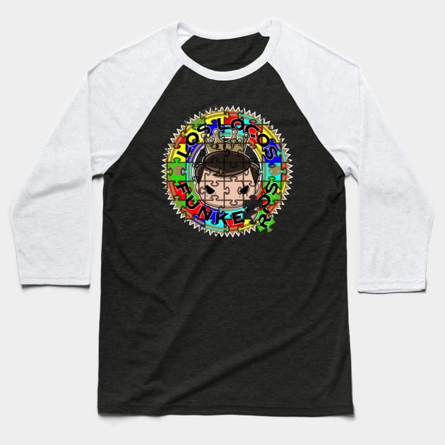 Los Locos Funkeros - Autism Awareness Baseball T-Shirt by Kickinittt